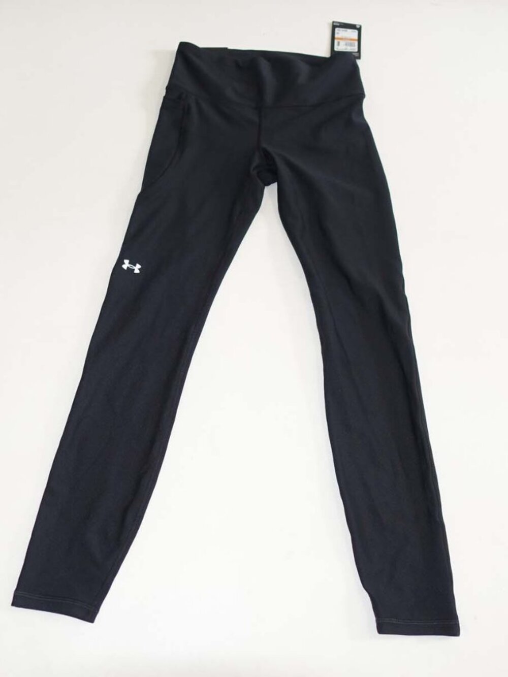 Under Armour Women's UA Tech High Rise Ankle Leggings Small NWT Black Stretch